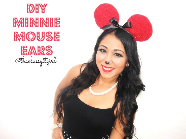 DIY Minnie Mouse Ears