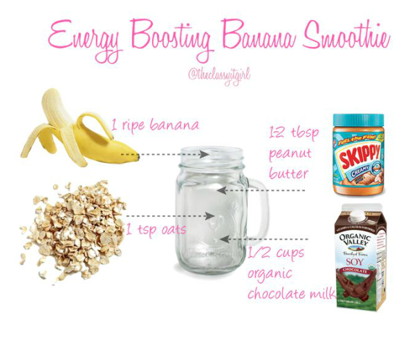 Energy Boosting Banana Smoothie